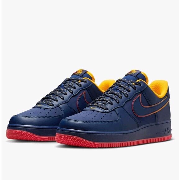 Nike Air Force 1 07 LV8 AF1 Retro Lettering Pack Blue HV5752-410 Men\'s Size 10.5 main image 4